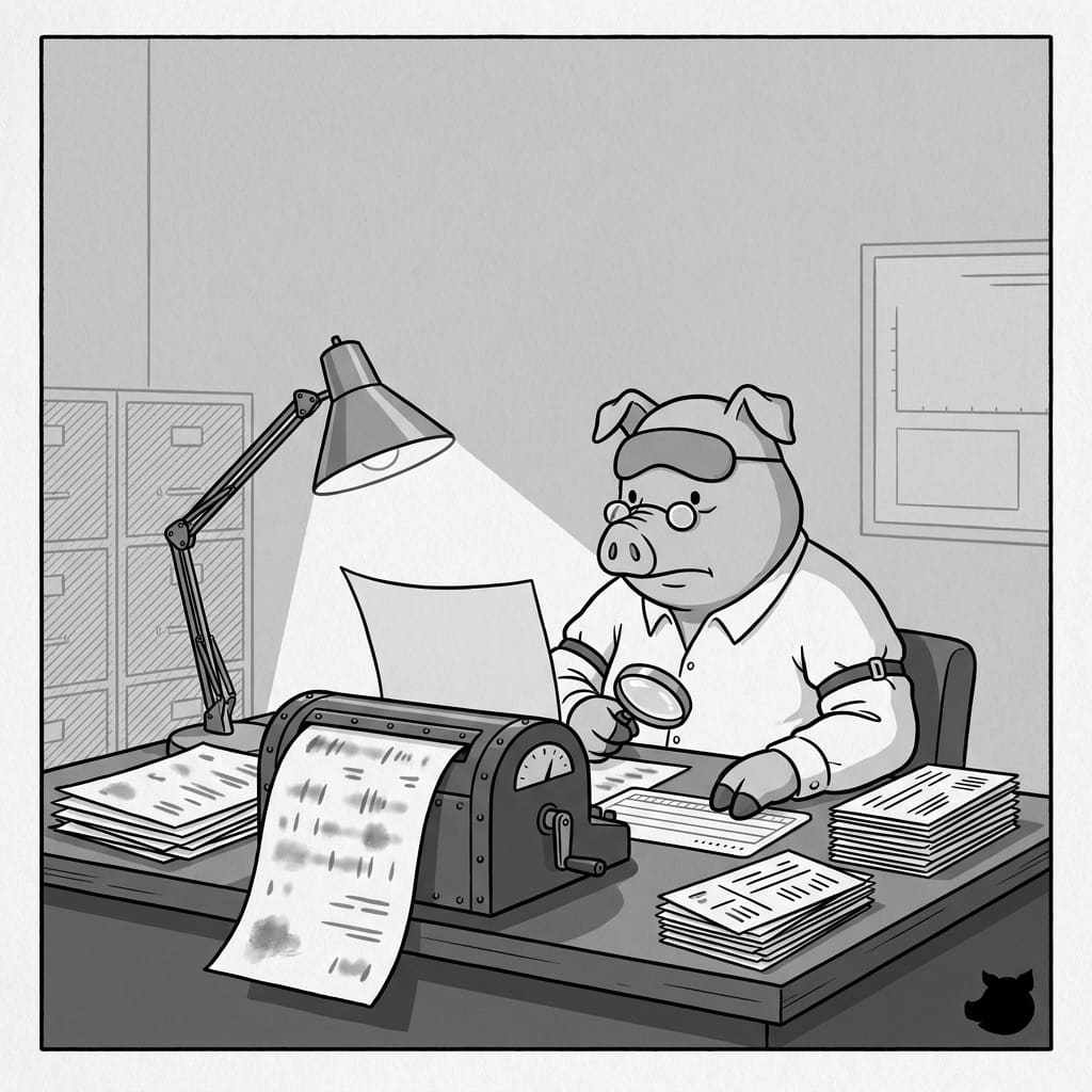 Black-and-white editorial illustration for 2026 ATS Formatting: Why "Print to PDF" Could Ruin Your Resume