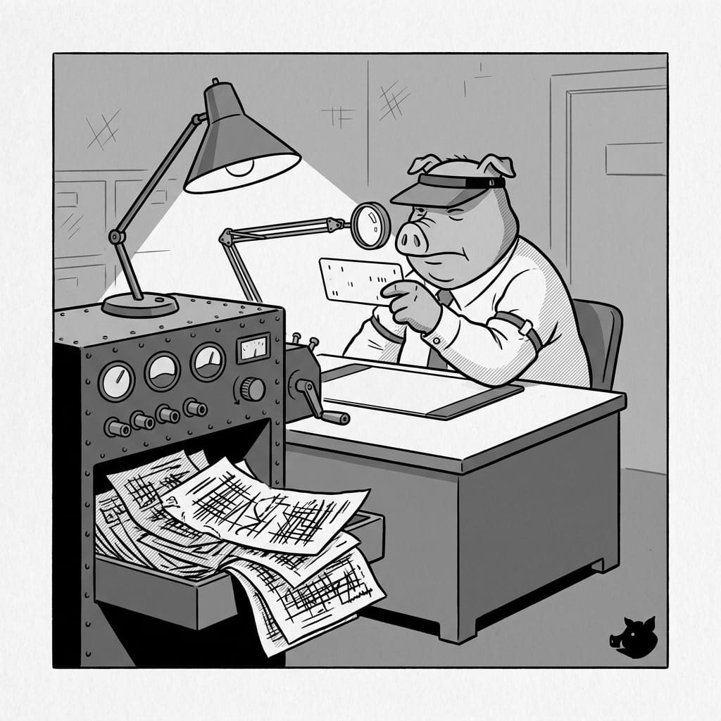 Black-and-white editorial illustration for August 2026 Resume Tips: Optimizing for the AI Era and Avoiding ATS Traps