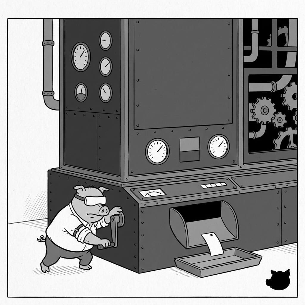Black-and-white editorial illustration for Decoding the July 2026 Jobs Report and Hiring Data