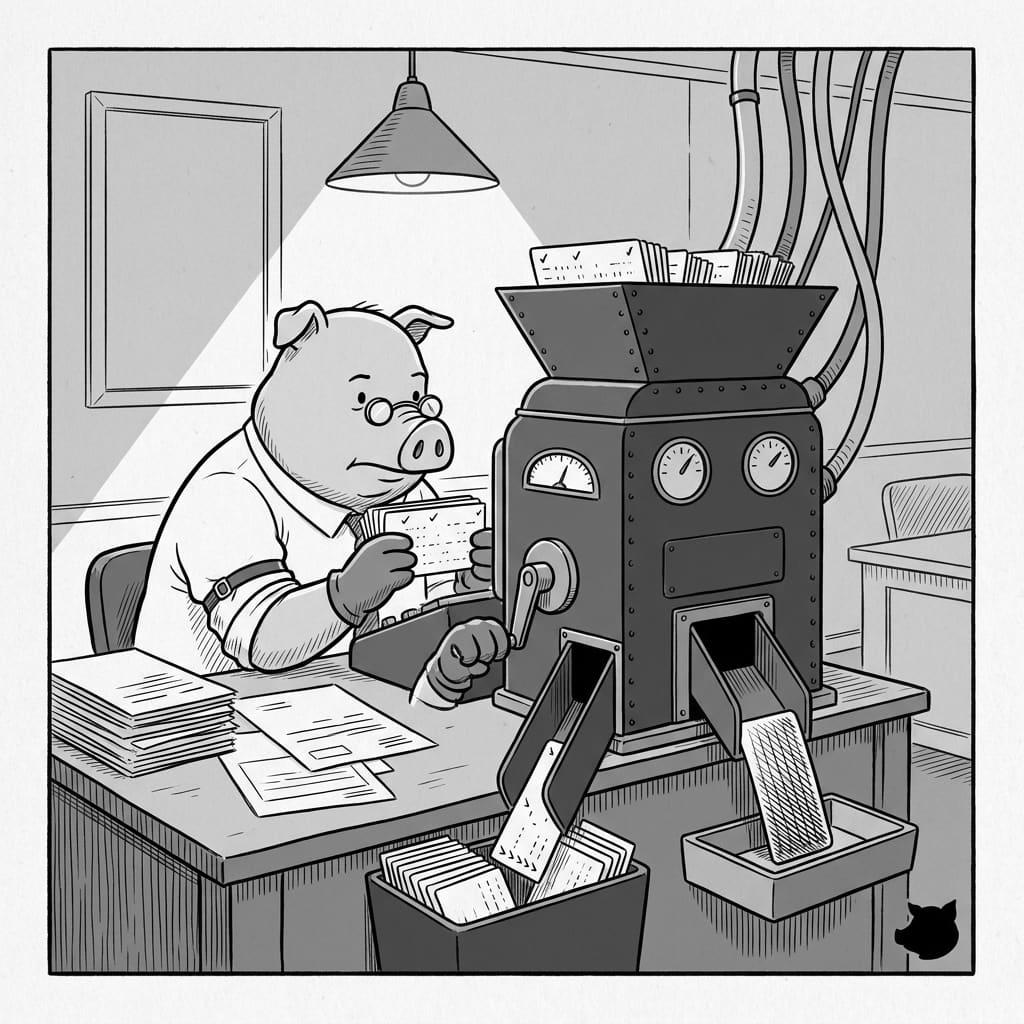 Black-and-white editorial illustration for Resume Tips for Fall 2026: Navigating a Tightening Labor Market