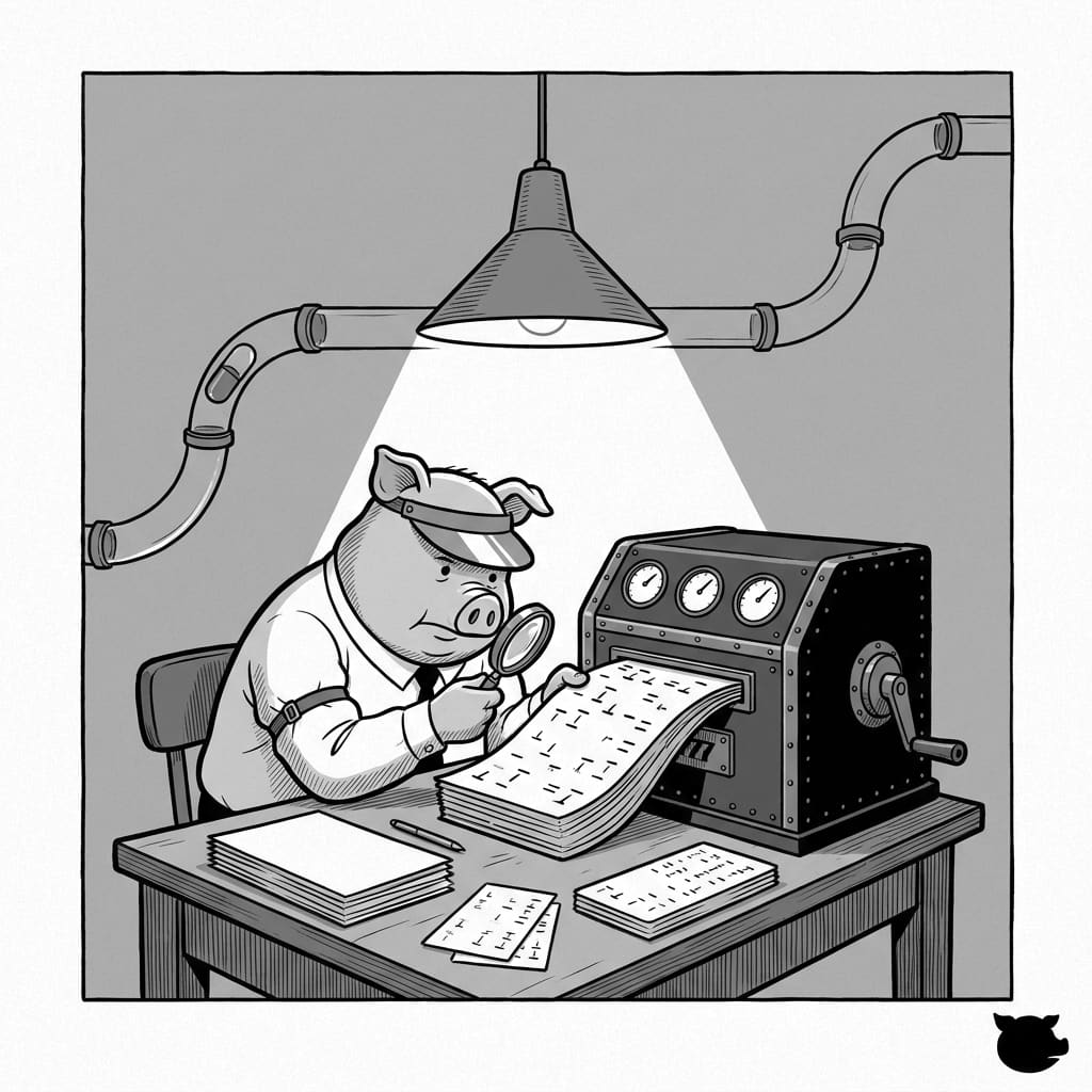 Black-and-white editorial illustration for The 2026 Resume Workflow: Building a Master Document for Semantic ATS