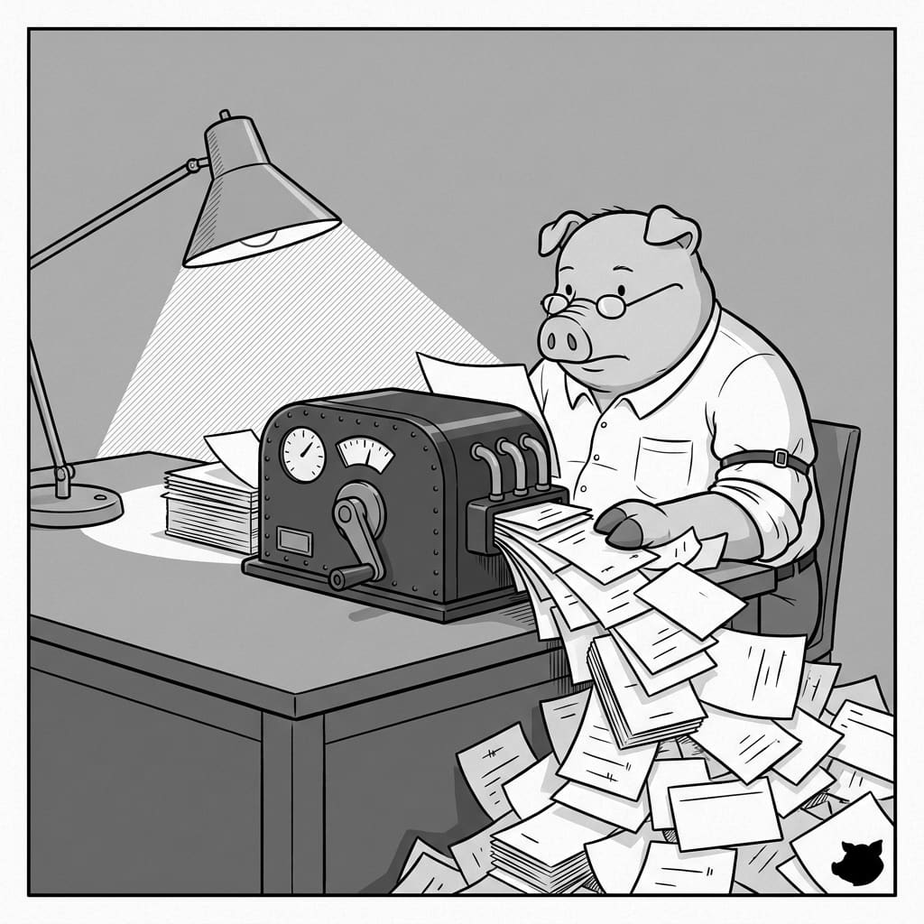 Black-and-white editorial illustration for Tool Review: Can Reqspace and Jobright AI Fix Your 2026 Job Search?